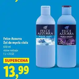 Lidl Żel do kąpieli black orchid Felce Azzurra oferta