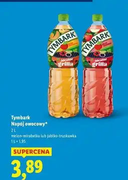 Lidl Napój jabłko-truskawka Tymbark oferta