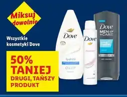 Lidl Żel pod prysznic clean comfort Dove Men+Care oferta