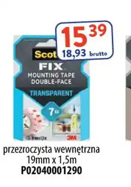 AT Taśma montażowa dwustronna Scotch Fix oferta