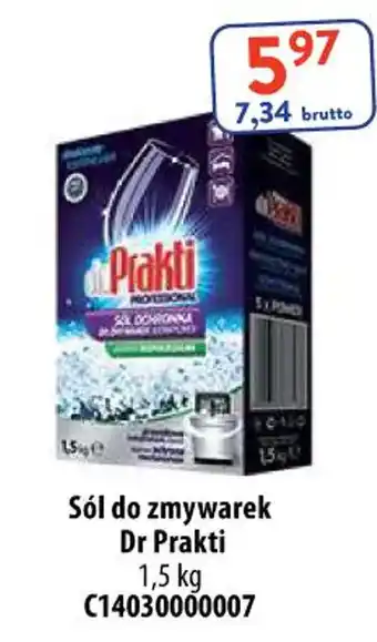 AT Sól do zmywarek Dr Prakti oferta