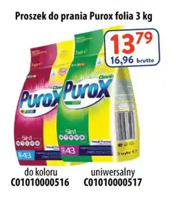 AT Proszek do prania Purox folia oferta