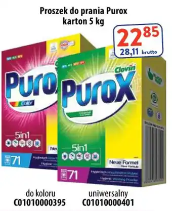 AT Proszek do prania Purox oferta
