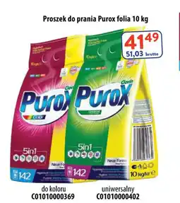 AT Proszek do prania Purox folia oferta