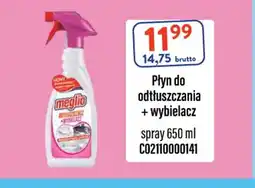 AT Płyn do odtłuszczania + wybielacz Meglio oferta