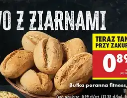 Biedronka Bułka poranna fitness Biedronka oferta