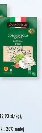 Biedronka Ser Gorgonzola Gusto Bello łagodna oferta