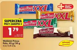 Biedronka Wafelek Prince Polo XXL, różne rodzaje oferta
