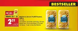 Biedronka Makaron durum fusilli Pastani oferta
