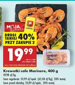 Biedronka Krewetki całe Marinero oferta