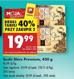 Biedronka Zestaw sushi Shiro Premium oferta
