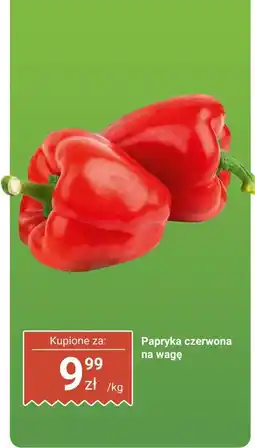 Biedronka Papryka czerwona na wagę Biedronka oferta