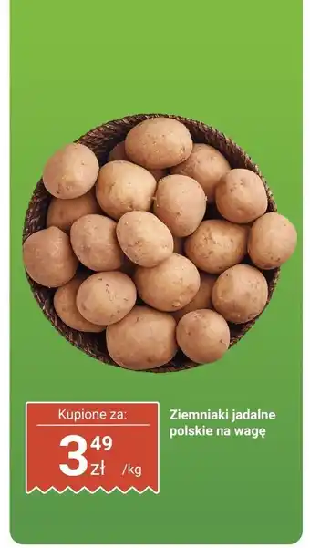 Biedronka Ziemniaki jadalne polskie na wagę Biedronka oferta