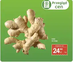 Biedronka Imbir na wagę Biedronka oferta