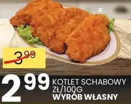 Wafelek Kotlet schabowy Wyrób własny oferta