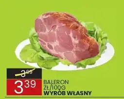 Wafelek Baleron Wyrób własny oferta