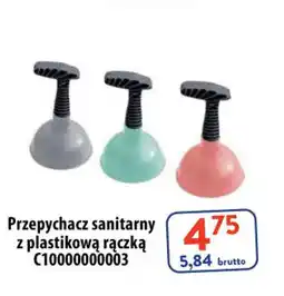 AT Przepychacz sanitarny z plastikową rączką oferta
