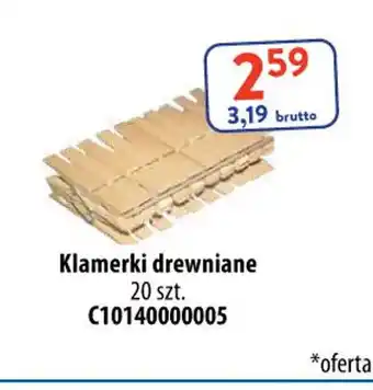 AT Klamerki drewniane oferta