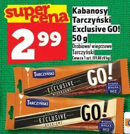 Topaz Kabanosy Tarczyński Exclusive GO! 50 g oferta