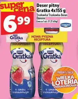Topaz Deser pitny Gratka 4x155 g Danone oferta