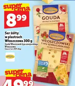 Topaz Ser żółty w plastrach Włoszczowa 300 g oferta