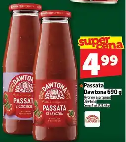 Topaz Sos pomidorowy Passata Dawtona 690g oferta