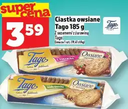 Topaz Ciastka owsiane Tago oferta