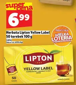 Topaz Herbata Lipton Yellow Label oferta