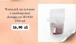 Tescoma Woreczek na żywność z zamknięciem dozującym 4FOOD oferta