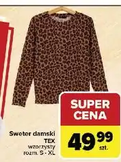Carrefour Sweter damski rozm. s-xl Tex oferta
