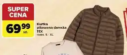 Carrefour Kurtka damska pikowana s-xl Tex oferta