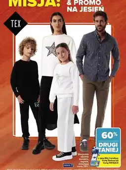 Carrefour Ubrania damskie, męskie, dziecięce Tex oferta