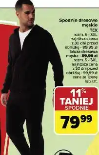 Carrefour Bluza dresowa męska rozm. s-3xl Tex oferta