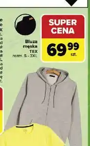 Carrefour Bluza męska rozm. s-3xl Tex oferta