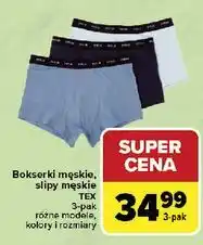 Carrefour Slipy męskie Tex oferta