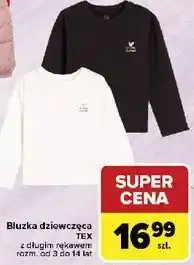 Carrefour Bluzka dziewczęca 3-14 lat Tex oferta