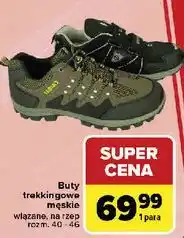 Carrefour Buty trekkingowe męskie 40-46 oferta