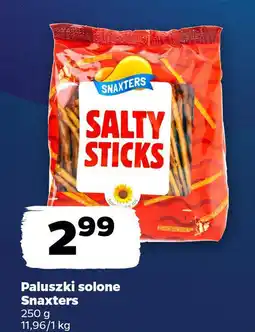 Netto Paluszki solone Snaxters oferta