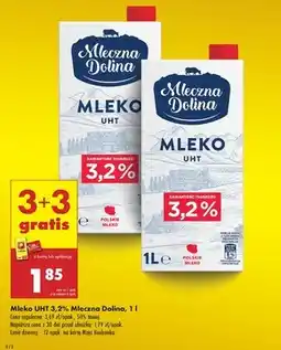 Biedronka Mleko Mleczna Dolina oferta