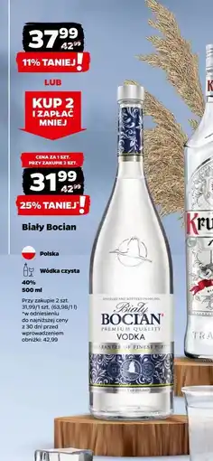 Netto Wódka Biały Bocian Vodka oferta