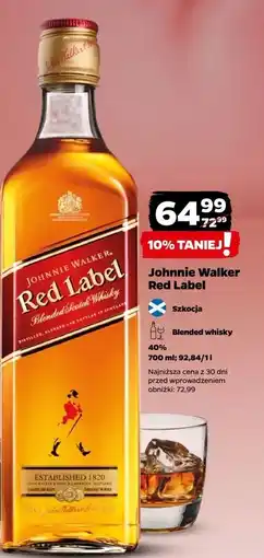 Netto Whisky Johnnie Walker Red Label oferta