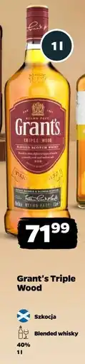 Netto Whisky Grant's Triple Wood oferta