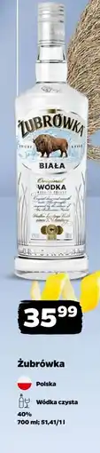 Netto Wódka Żubrówka Biała oferta