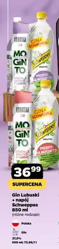Netto Gin lavender & orange 500 ml + schweppes 850 Lubuski oferta