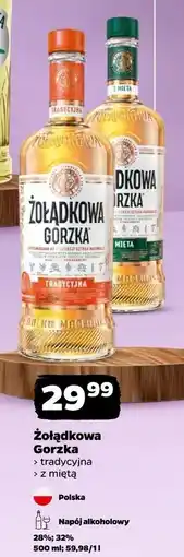 Netto Wódka Żołądkowa Gorzka Z Miętą oferta
