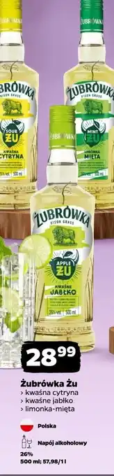 Netto Wódka Żubrówka Limonka Z Miętą oferta