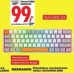Media Expert Klawiatura Redragon oferta