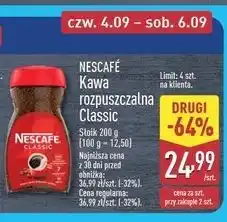 ALDI Kawa Nescafe Classic oferta