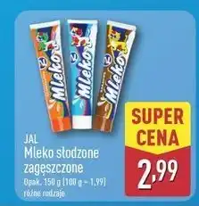 ALDI Mleko zagęszczone karmelowe Jal oferta