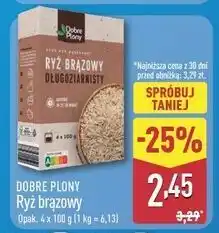 ALDI Ryż brązowy długoziarnisty Dobre Plony oferta